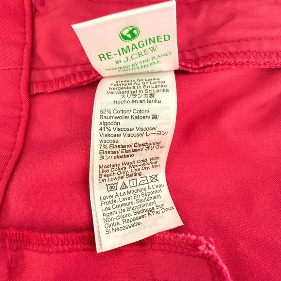 J.CREW Remy Wide-Leg Cropped Pant 16 Snapdragon Pink Statement Piece NWT B27 - Picture 6 of 6